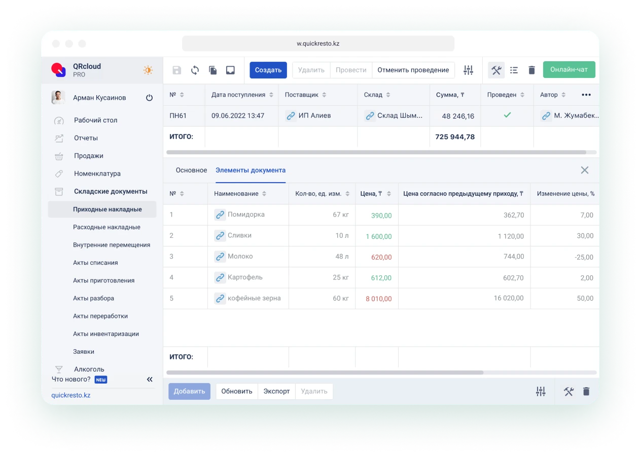 контроль закупочных цен